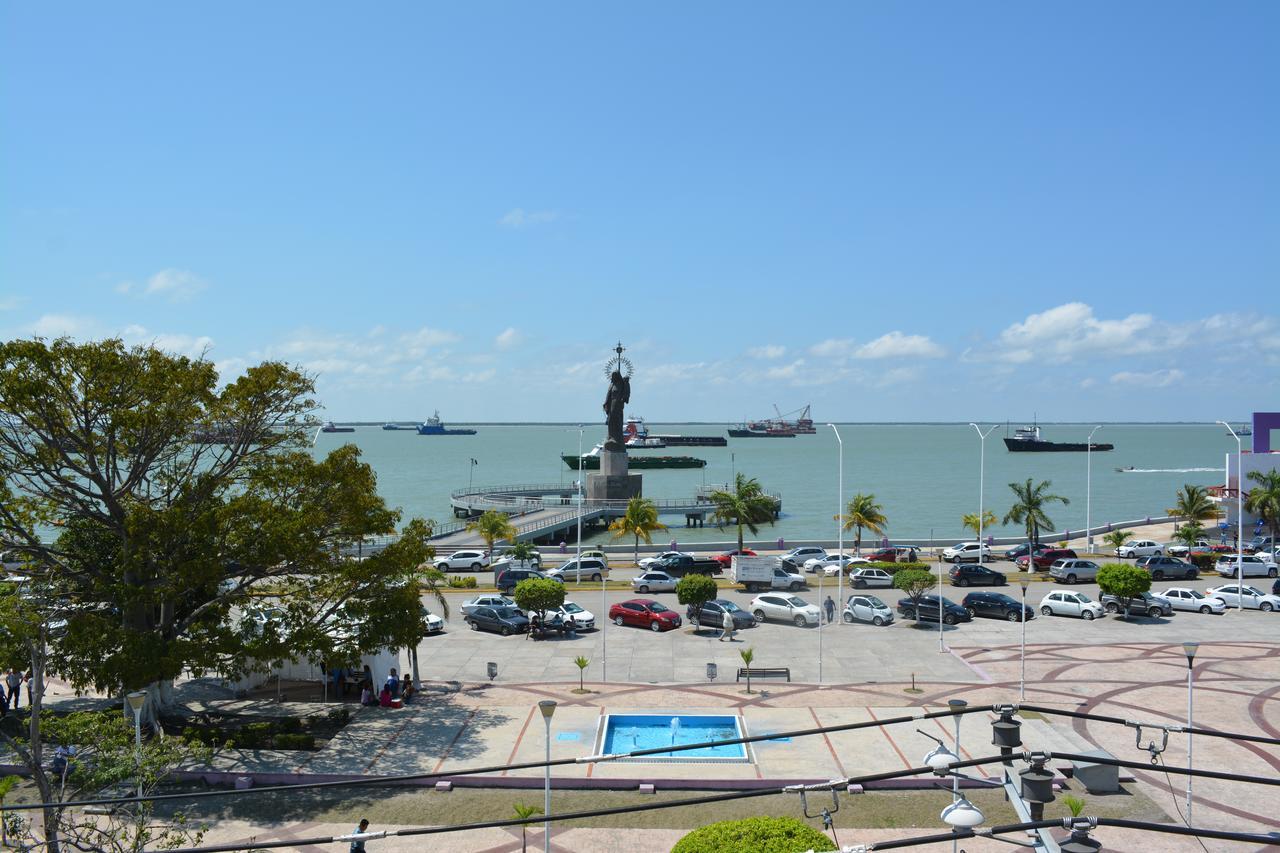 Hotel Del Parque Ciudad del Carmen Bagian luar foto